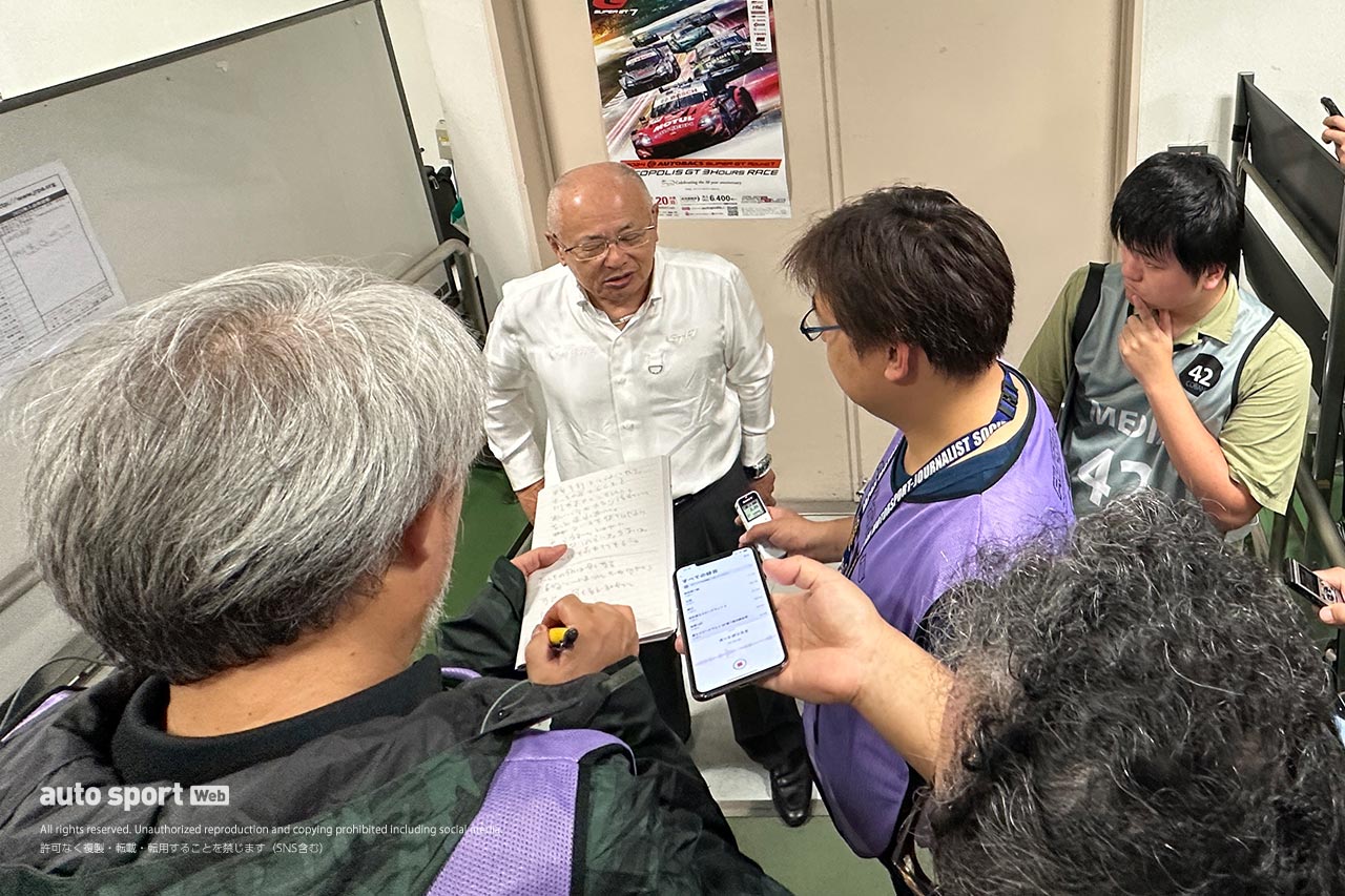 SGT第7戦オートポリスの予選キャンセルについてGTA坂東代表が説明「コース状況がどうしても厳しかった」