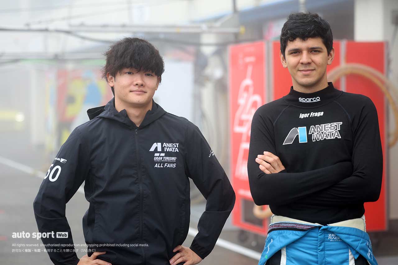 古谷悠河／イゴール・オオムラ・フラガ（ANEST IWATA Racing RC F GT3）