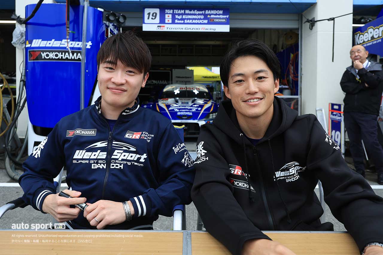 阪口晴南／国本雄資（WedsSport ADVAN GR Supra）