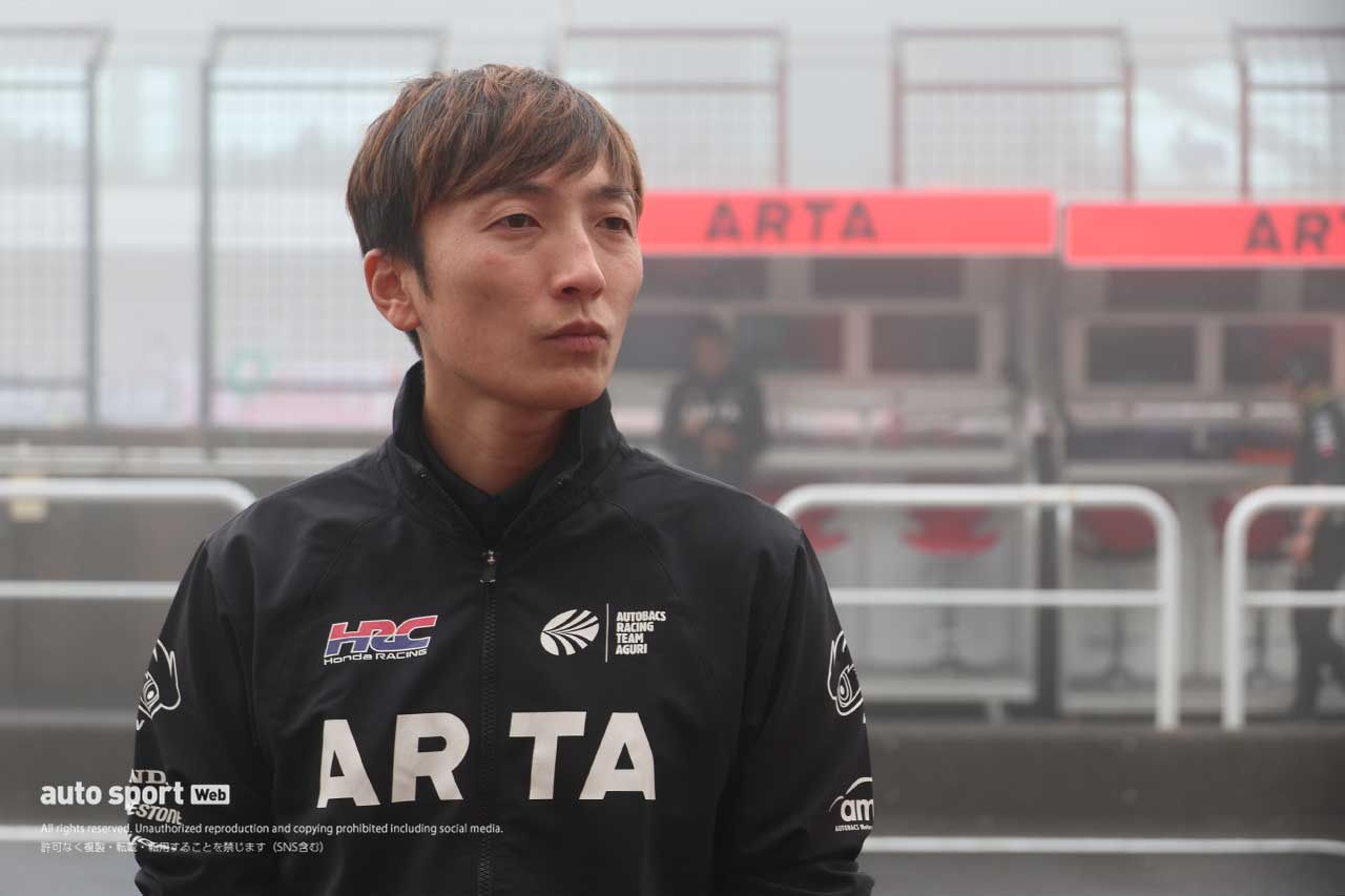 野尻智紀（ARTA MUGEN CIVIC TYPE R-GT ＃8）