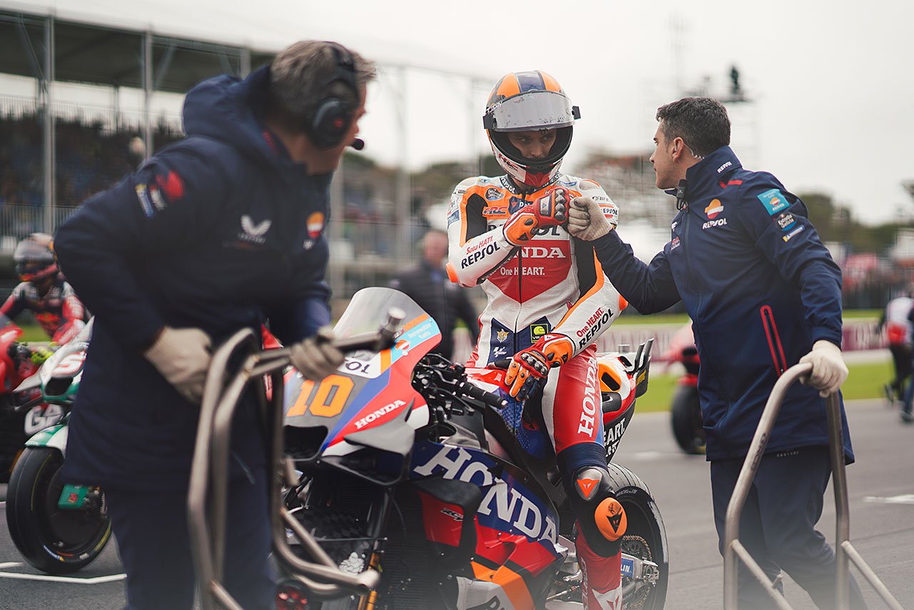 ホンダ、予選Q2まであと一歩。転倒ザルコも「マシンに速さを感じた」／第17戦オーストラリアGP スプリント