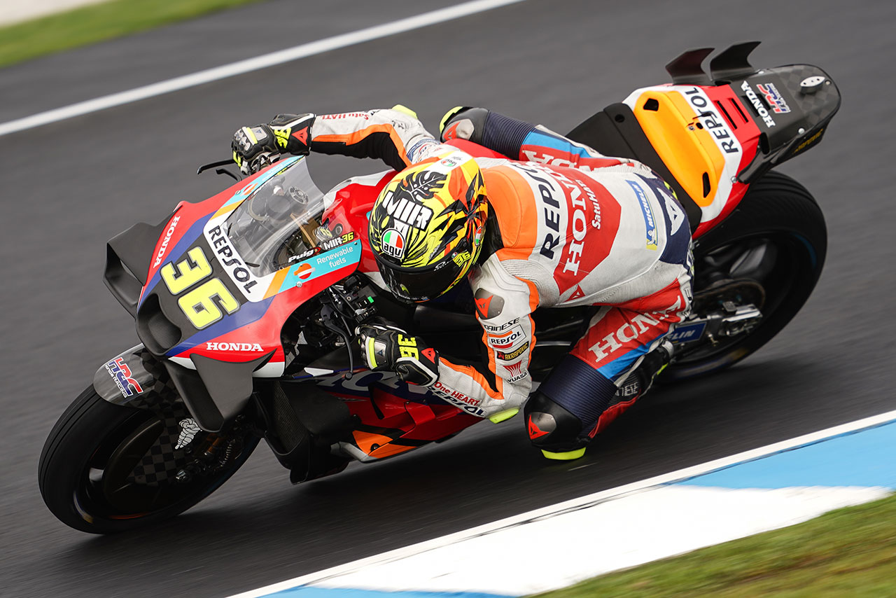 ホンダ、予選Q2まであと一歩。転倒ザルコも「マシンに速さを感じた」／第17戦オーストラリアGP スプリント