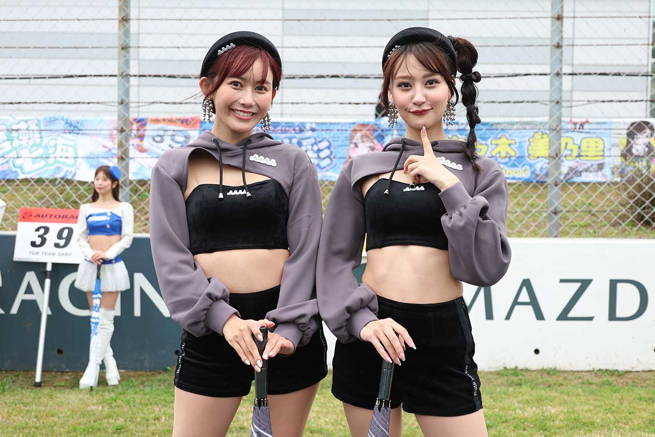 後藤佑紀さん／神崎りのさん（muta Racing fairies）