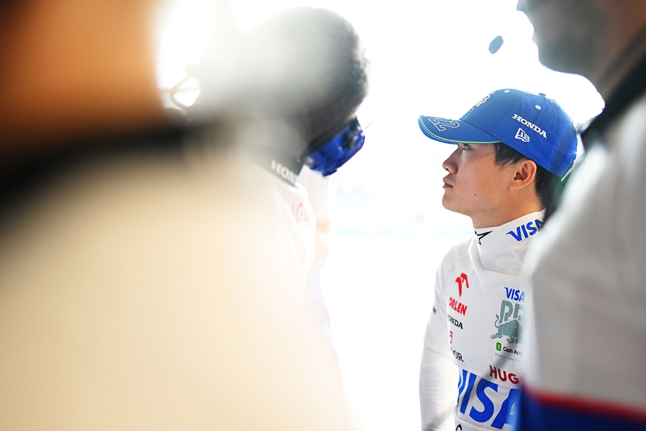 2024年F1第19戦アメリカGP　角田裕毅（RB）