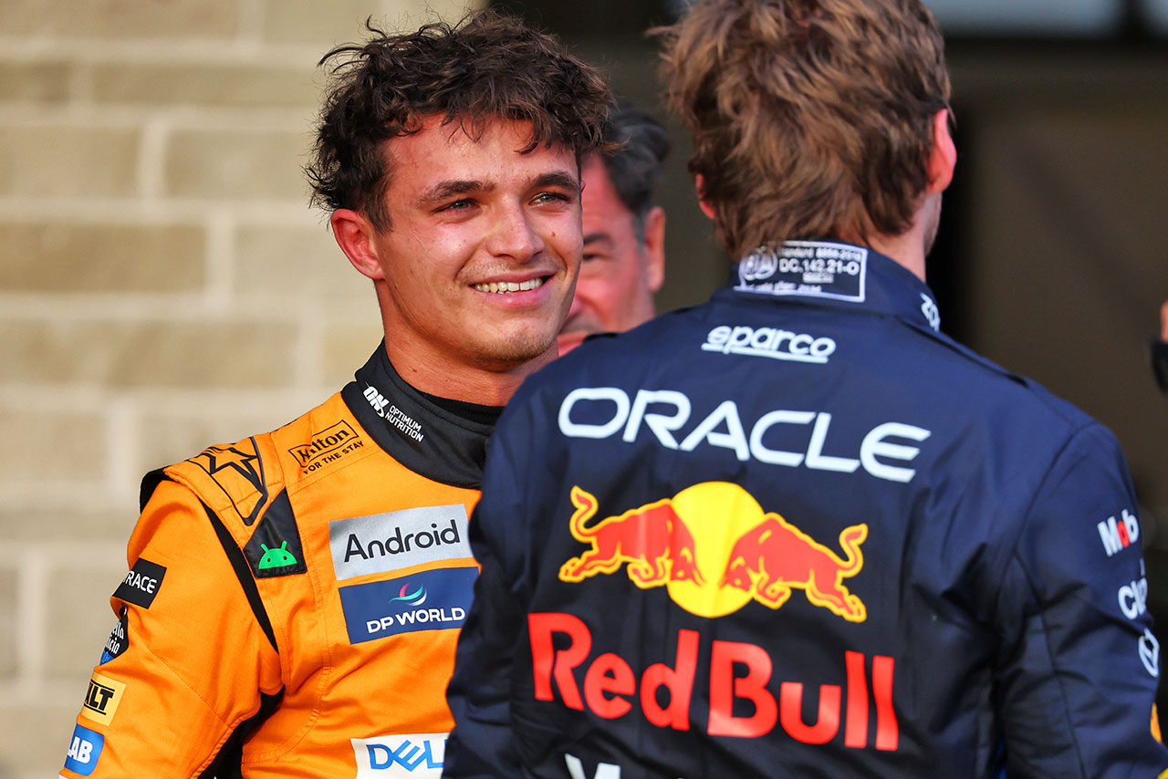 2024年F1第19戦アメリカGP　ランド・ノリス（マクラーレン）