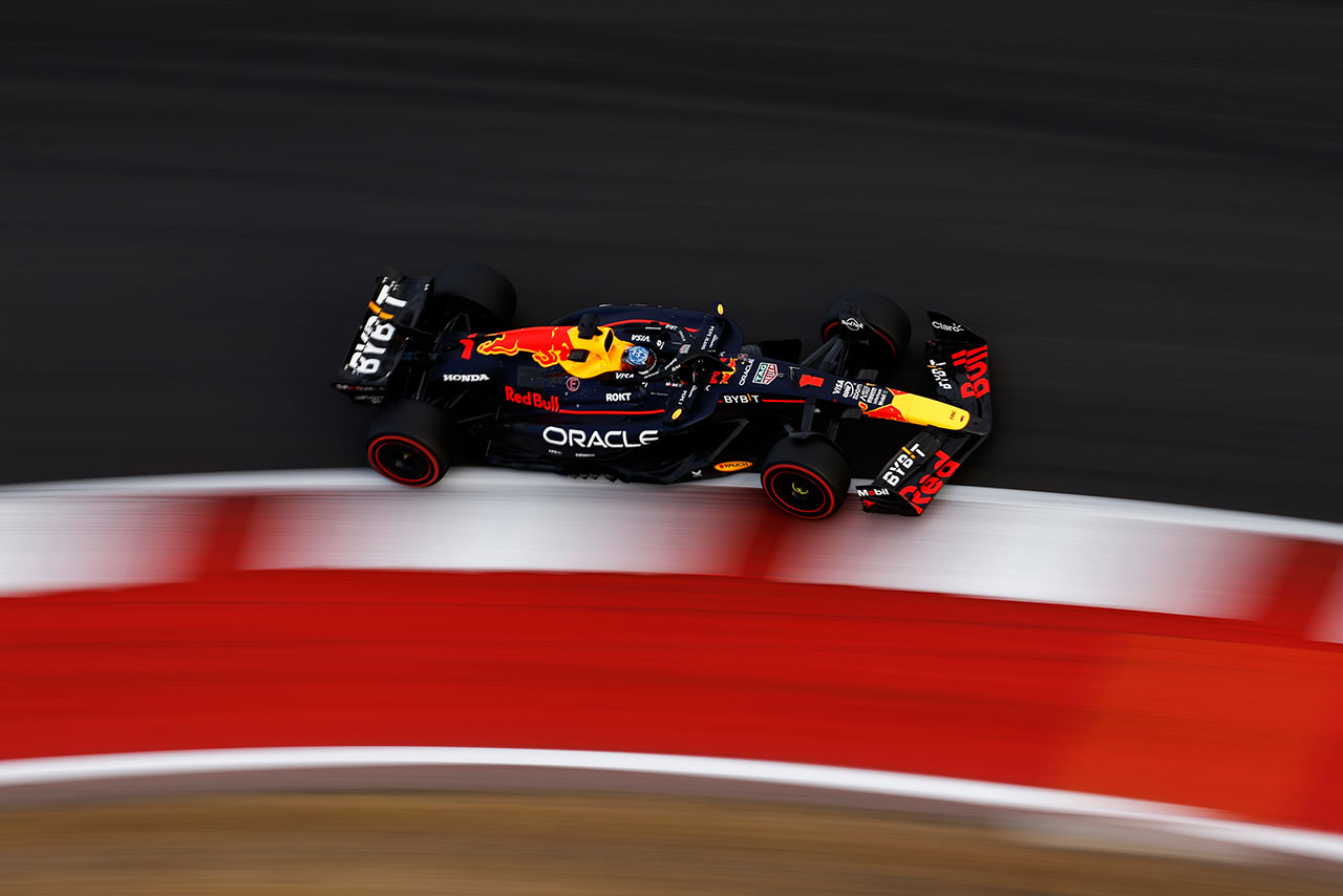 2024年F1第19戦アメリカGP　マックス・フェルスタッペン（レッドブル）