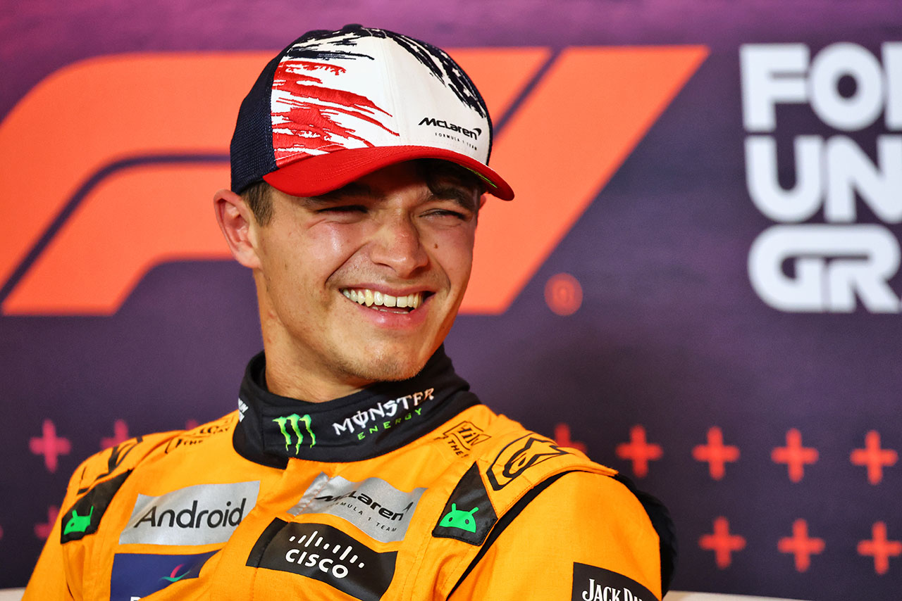 2024年F1第19戦アメリカGP　ランド・ノリス（マクラーレン）