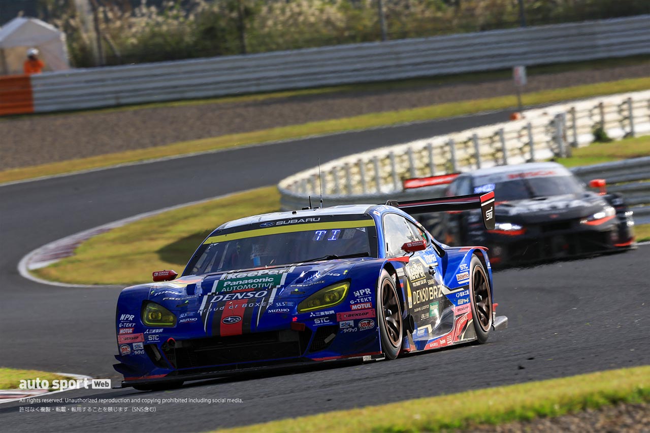 SGT第7戦オートポリスでクラッシュしたBRZの井口卓人に大きな怪我はなし。急がれる原因の特定