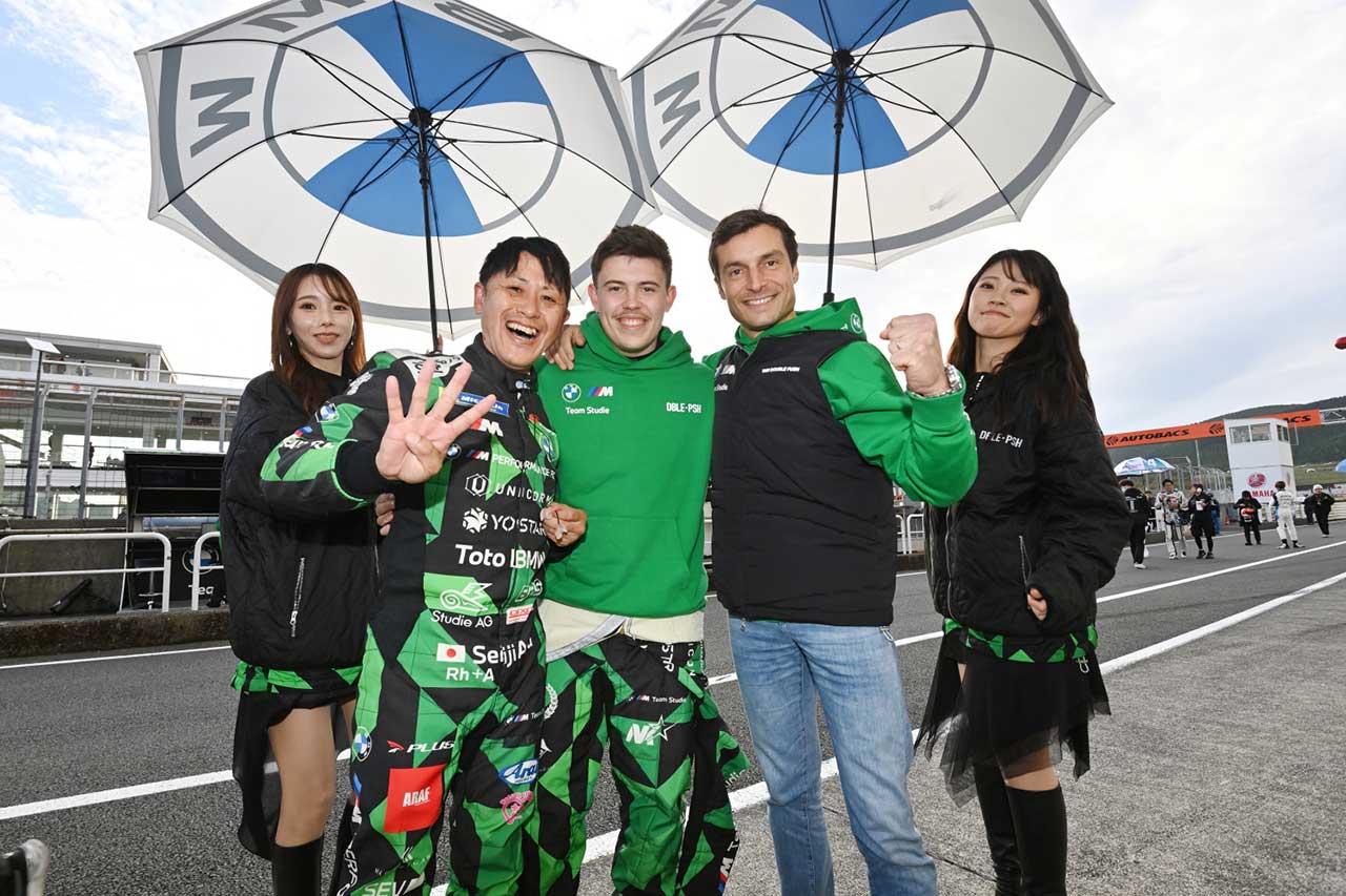 荒聖治／ニクラス・クルッテン／ブルーノ・スペングラー（Studie BMW M4）