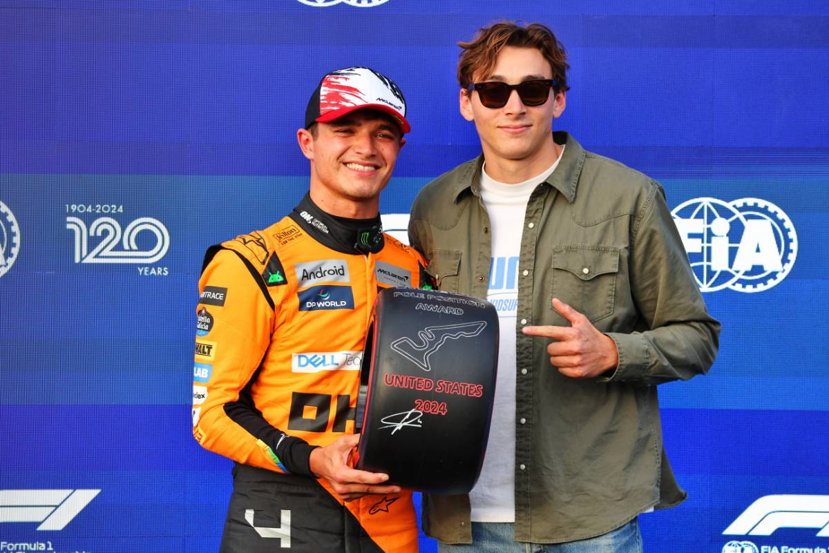 ランド・ノリス（マクラーレン）＆アルマンド・デュプランティス