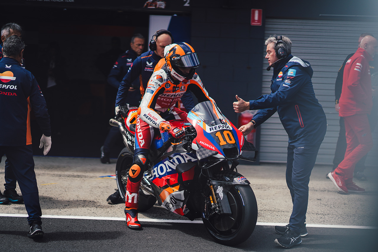 ホンダ：マリーニが好感触を実感「リヤタイヤが準備できるとかなり良いタイムで走れる」／第17戦オーストラリアGP 決勝