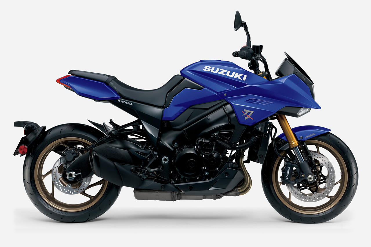 スズキ、大型ロードスポーツ『カタナ』のカラーリングを変更した最新モデルを10月29日より発売