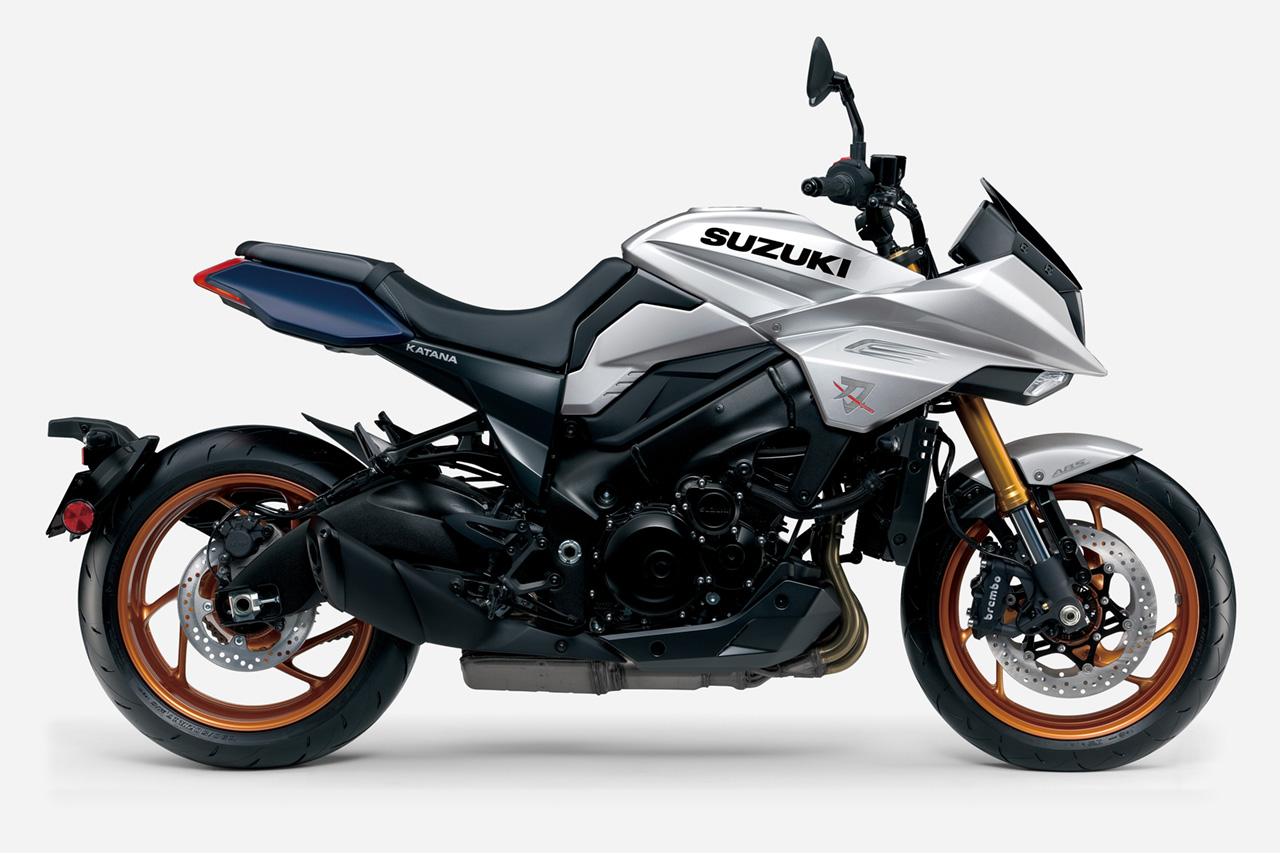 スズキ、大型ロードスポーツ『カタナ』のカラーリングを変更した最新モデルを10月29日より発売