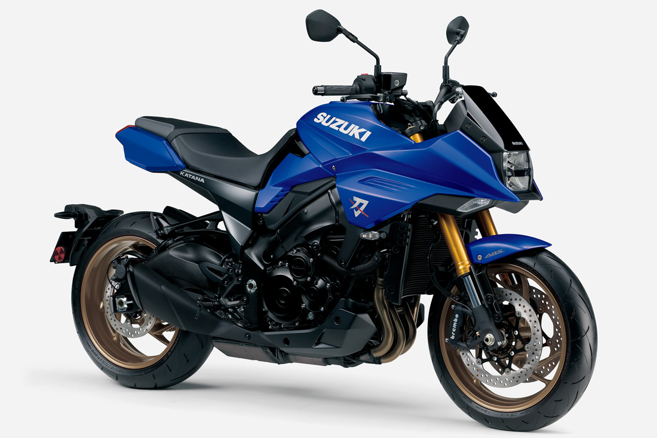 スズキ、大型ロードスポーツ『カタナ』のカラーリングを変更した最新モデルを10月29日より発売
