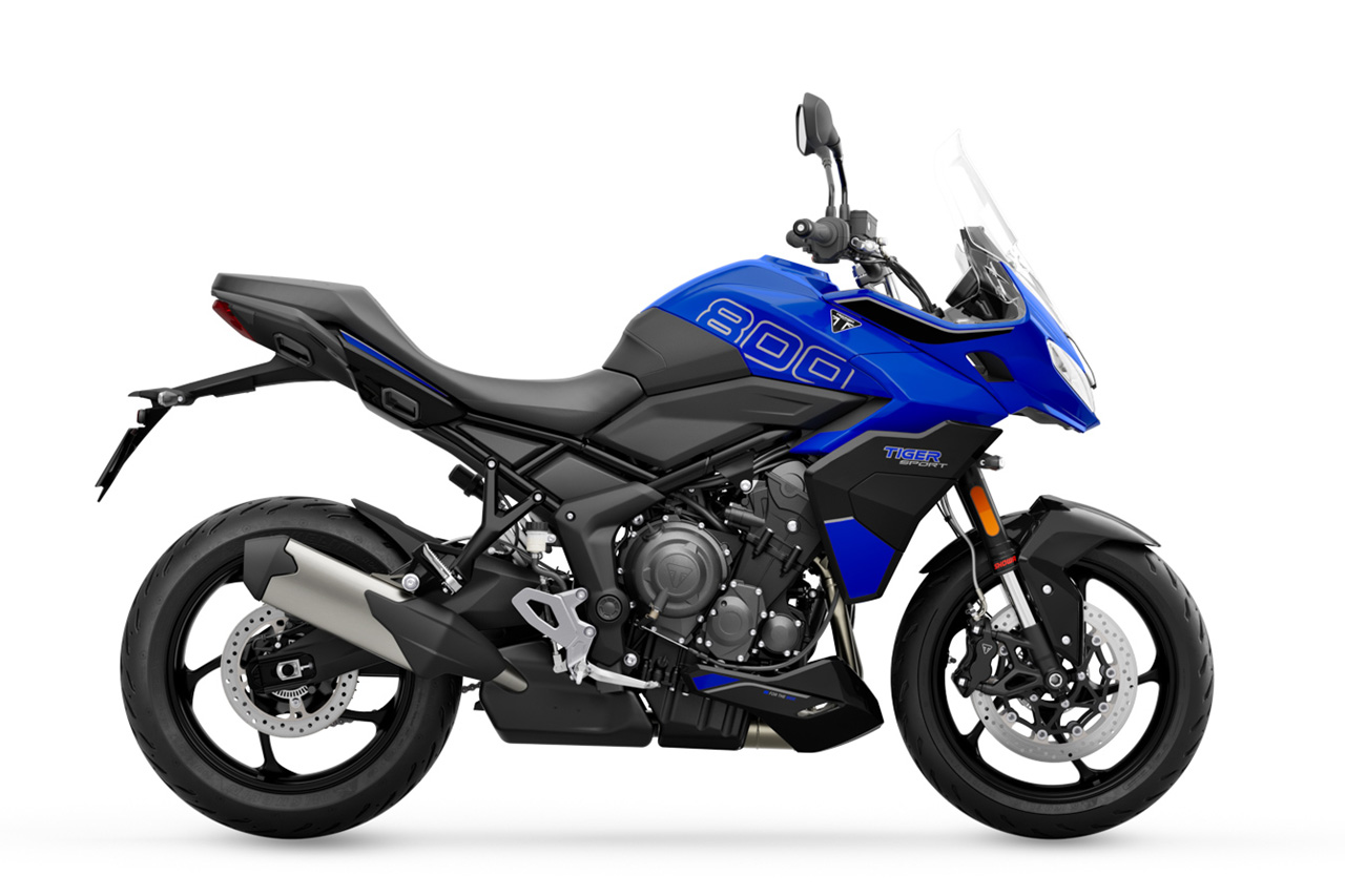 トライアンフ、新型『タイガースポーツ800』を発表。長距離ツーリング重視のスポーツアドベンチャー