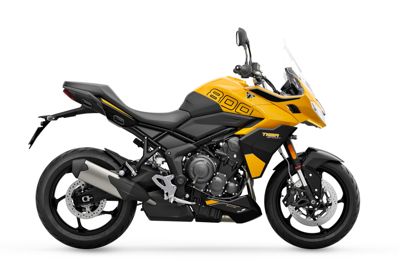 トライアンフ、新型『タイガースポーツ800』を発表。長距離ツーリング重視のスポーツアドベンチャー