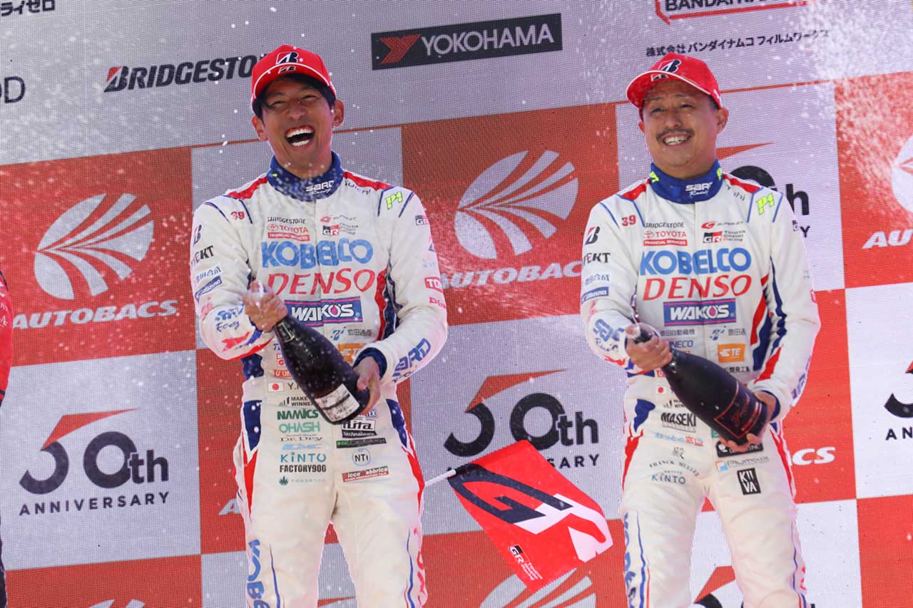 中山雄一／関口雄飛（DENSO KOBELCO SARD GR Supra）