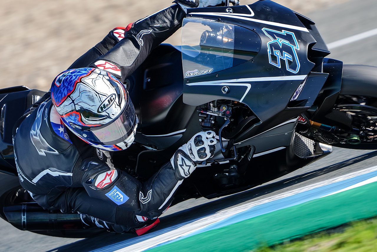 ビモータKB998初ライドのバッサーニとロウズが1-2。カワサキがトップ3独占／SBKテスト2日目