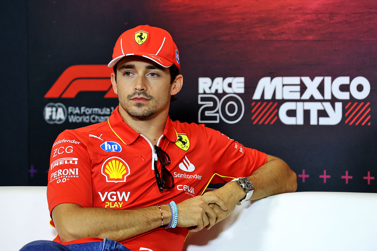 2024年F1第20戦メキシコシティGP　シャルル・ルクレール（フェラーリ）