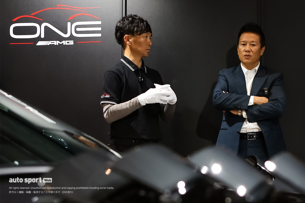 CARGUY木村武史、公道を走るF1『メルセデスAMG ONE』を納車！ 六本木で7年越しのセレモニー