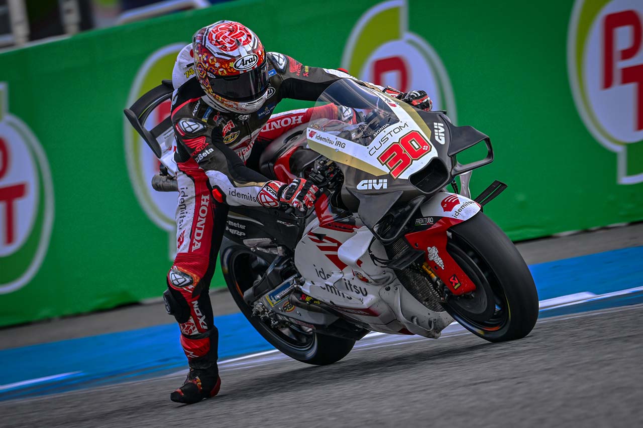 午前は9番手と好発進もダイレクトQ2進出は逃した中上貴晶「予選とスプリントが待ちきれない」と期待／2024MotoGP第18戦タイGP