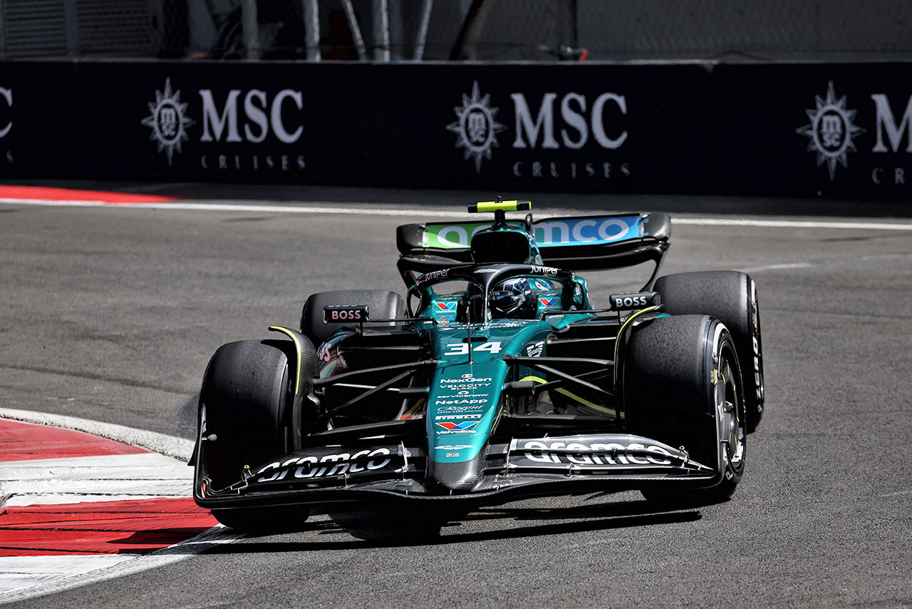 2024年F1第20戦メキシコシティGP　フェリペ・ドルゴヴィッチ（アストンマーティン）
