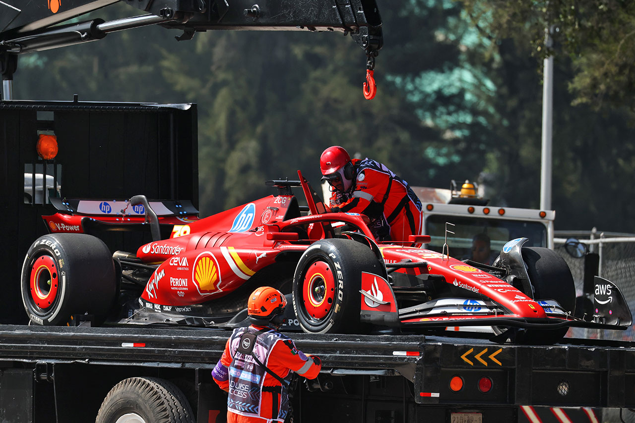 2024年F1第20戦メキシコシティGP　オリバー・ベアマン（フェラーリ）