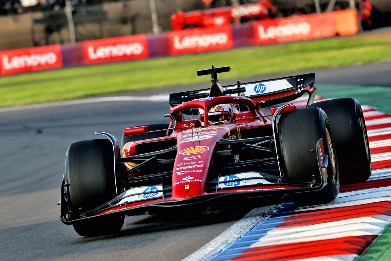 2024年F1第20戦メキシコシティGP　シャルル・ルクレール（フェラーリ）