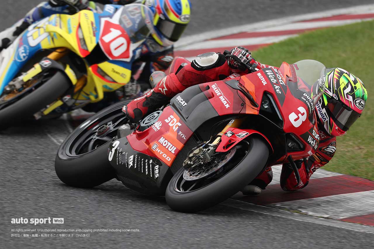 水野涼（DUCATI Team KAGAYAMA）／2024全日本ロード第8戦鈴鹿 JSB1000 予選