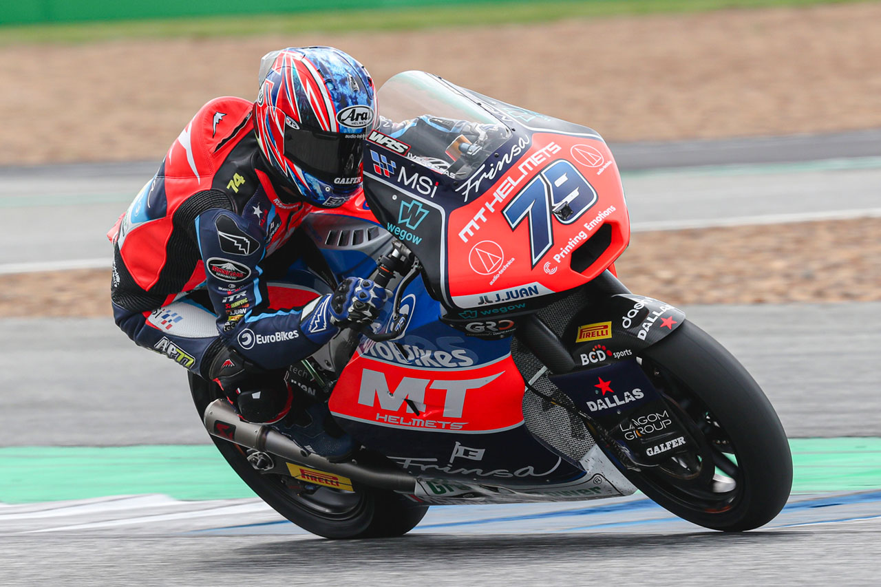 小椋藍がポールポジション。チャンピオン獲得へ邁進【順位結果】2024Moto2第18戦タイGP 予選総合