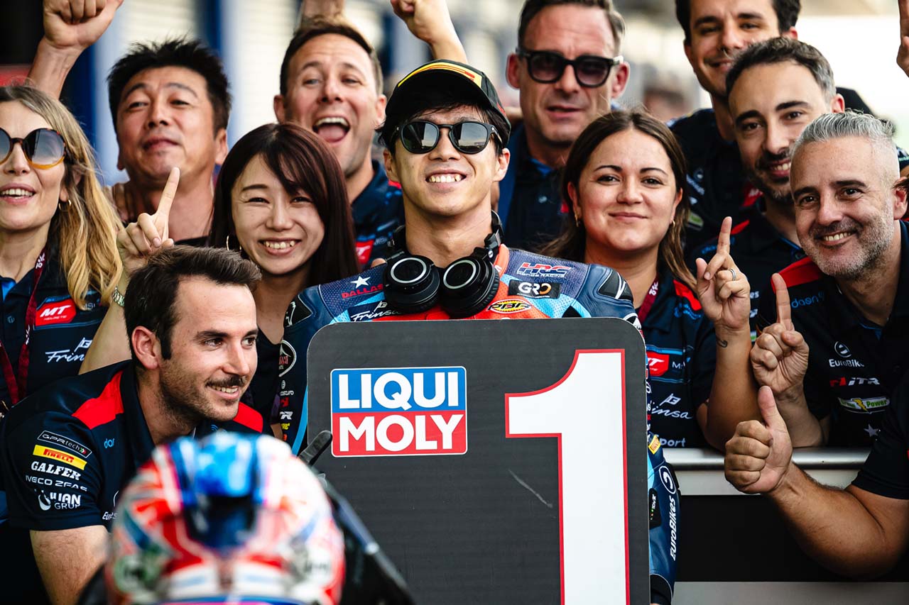 小椋藍がポールポジション。チャンピオン獲得へ邁進【順位結果】2024Moto2第18戦タイGP 予選総合