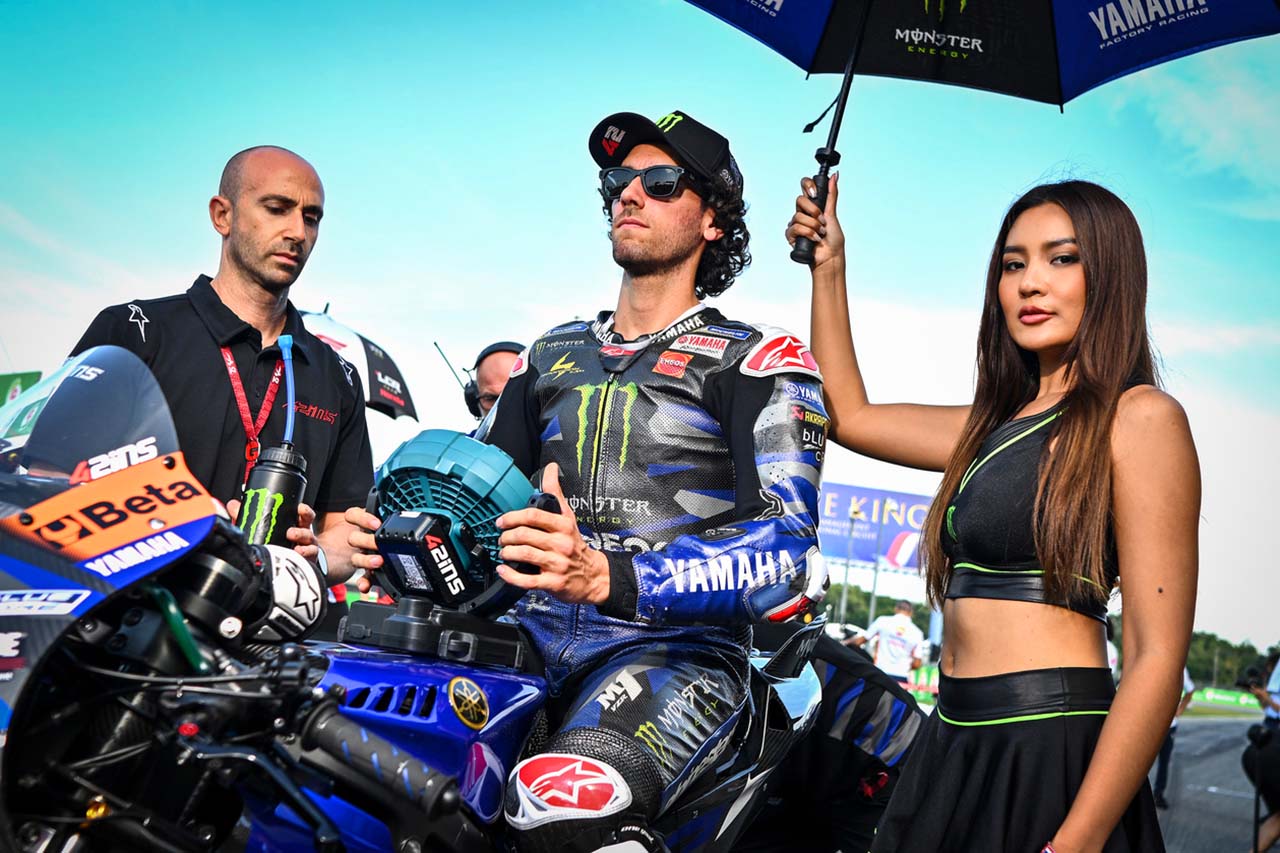 ヤマハ：クアルタラロが予選2列目獲得もスプリントは入賞逃す「1周目を除けば今日はとても良かった」／第18戦タイGP