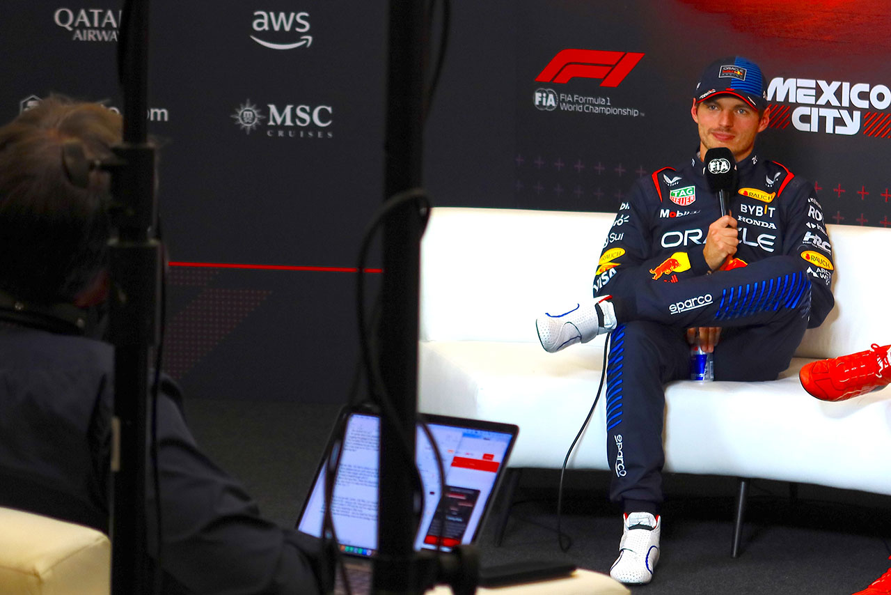 2024年F1第20戦メキシコシティGP　マックス・フェルスタッペン（レッドブル）