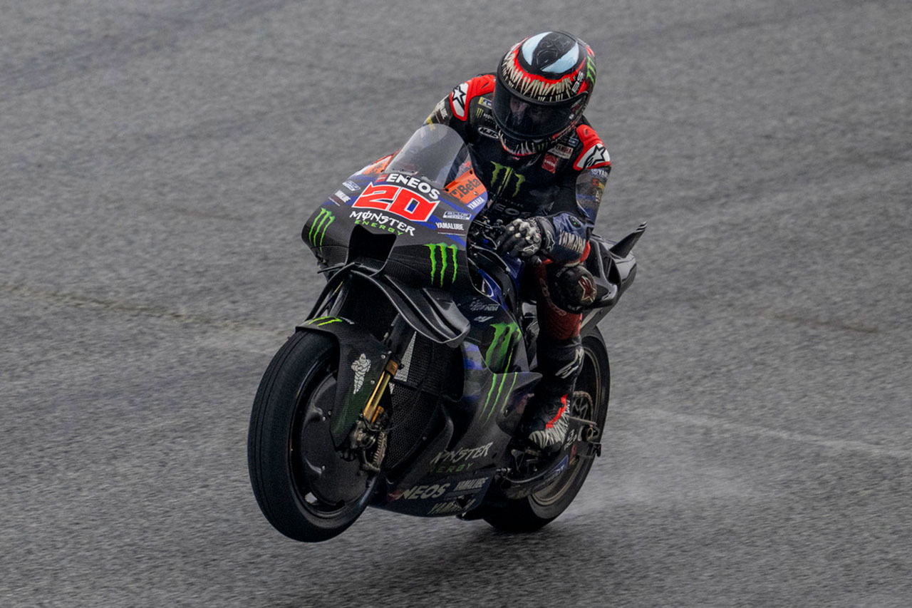 ヤマハ：上位入賞チャンスも不運のクアルタラロ「損傷を考えればペースは良かった」／第18戦タイGP