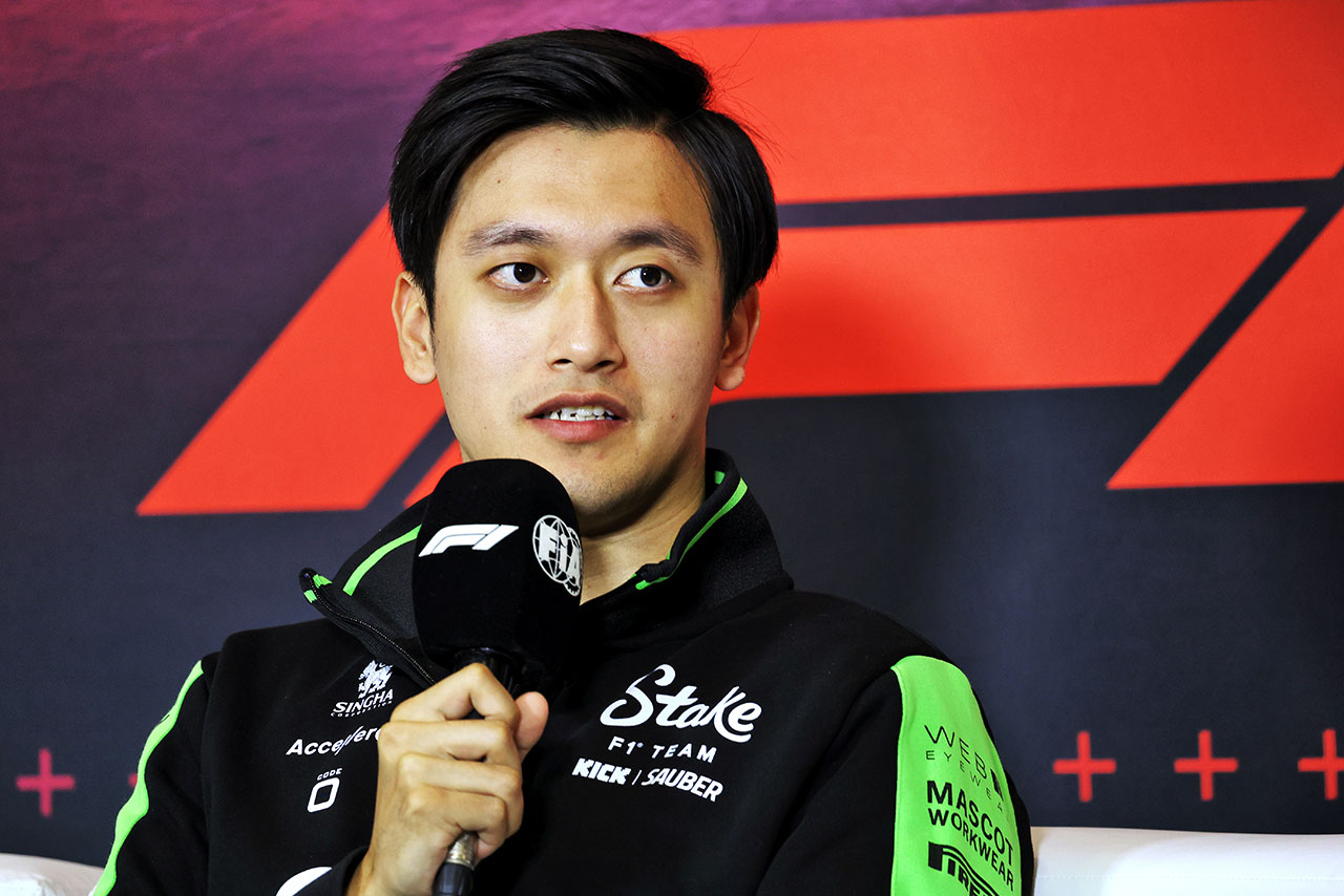2024年F1第20戦メキシコシティGP　周冠宇（キック・ザウバー）