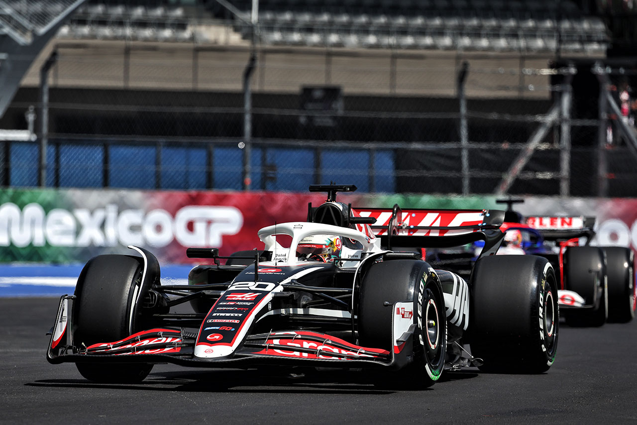 2024年F1第20戦メキシコシティGP　ケビン・マグヌッセン（ハース）