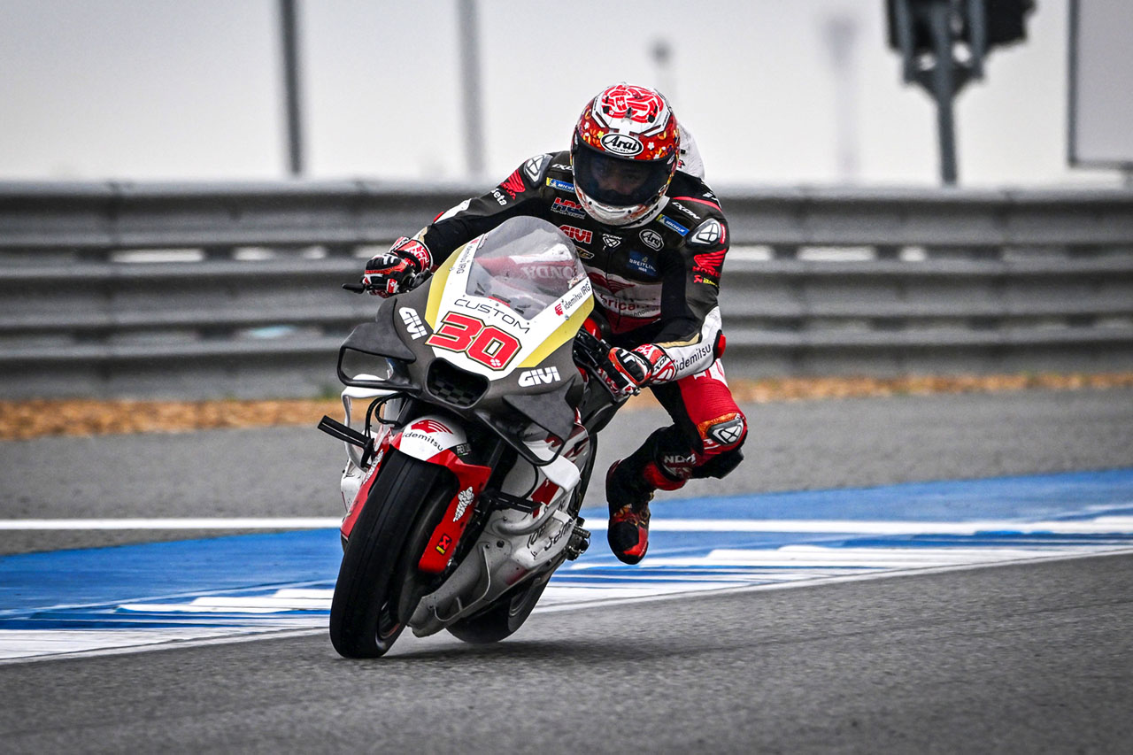 中上貴晶、粘りの走行で最後方からポイント獲得「状況を理解するのに何周か掛かった」／第18戦タイGP