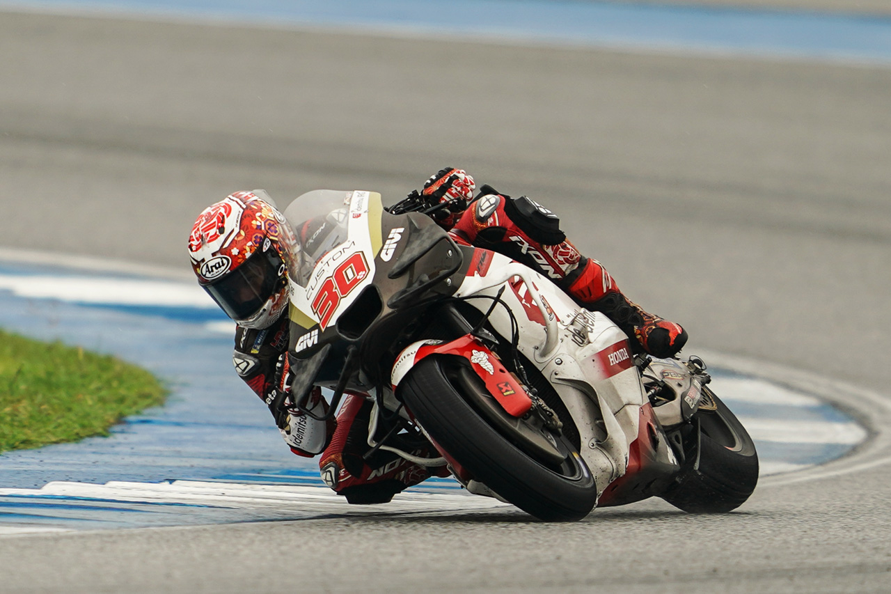 中上貴晶、粘りの走行で最後方からポイント獲得「状況を理解するのに何周か掛かった」／第18戦タイGP