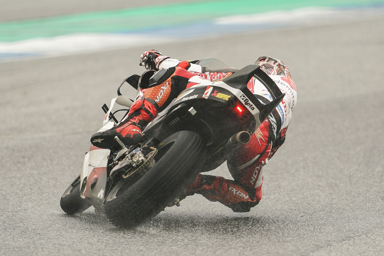 中上貴晶、粘りの走行で最後方からポイント獲得「状況を理解するのに何周か掛かった」／第18戦タイGP