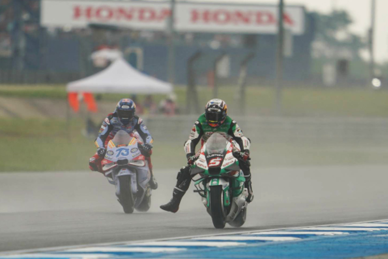 ホンダ：トリッキーなコンディションのレースで4人全員ポイント獲得「チームの働きに感謝」／第18戦タイGP