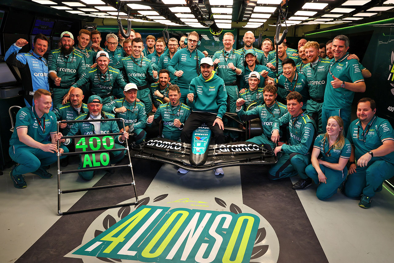 2024年F1第20戦メキシコシティGP　フェルナンド・アロンソ（アストンマーティン）