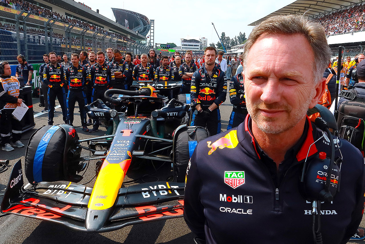 2024年F1第20戦メキシコシティGP　クリスチャン・ホーナー（レッドブル）