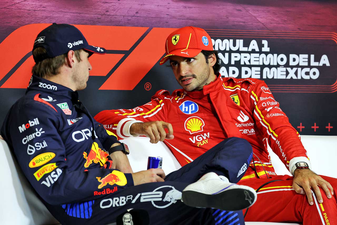 マックス・フェルスタッペン（レッドブル）＆カルロス・サインツ（フェラーリ）
