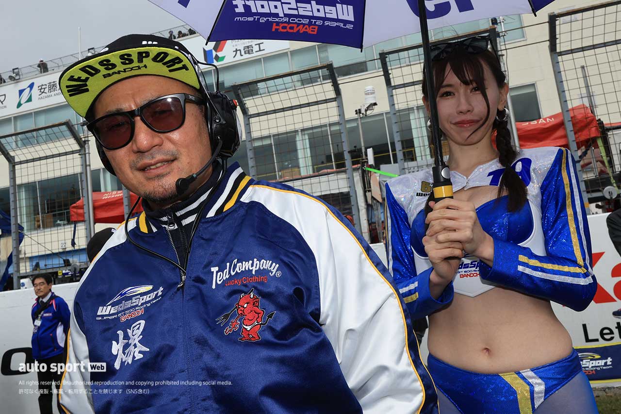 坂東正敬監督／浜嶋りなさん（TGR TEAM WedsSport BANDOH）