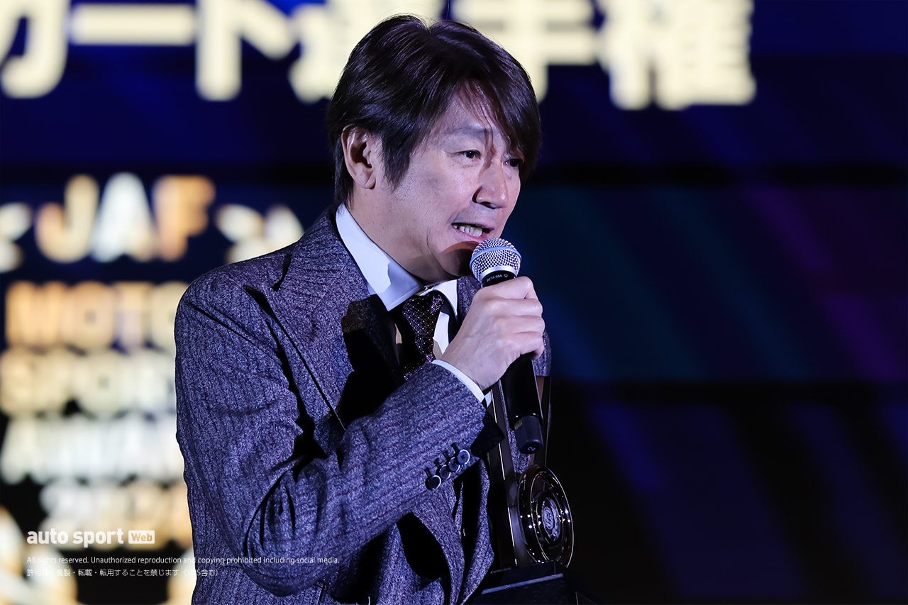 角田、坪井など各選手権の王者らが表彰。『JAF MOTORSPORTS AWARD 2024』開催