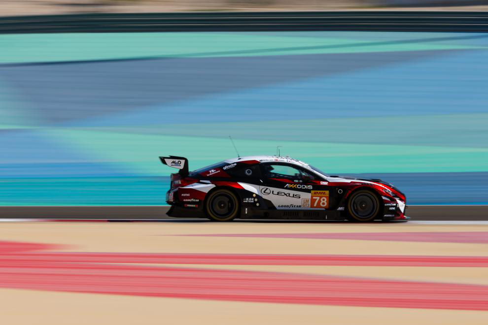 78号車レクサスRC F LMGT3（アコーディスASPチーム）