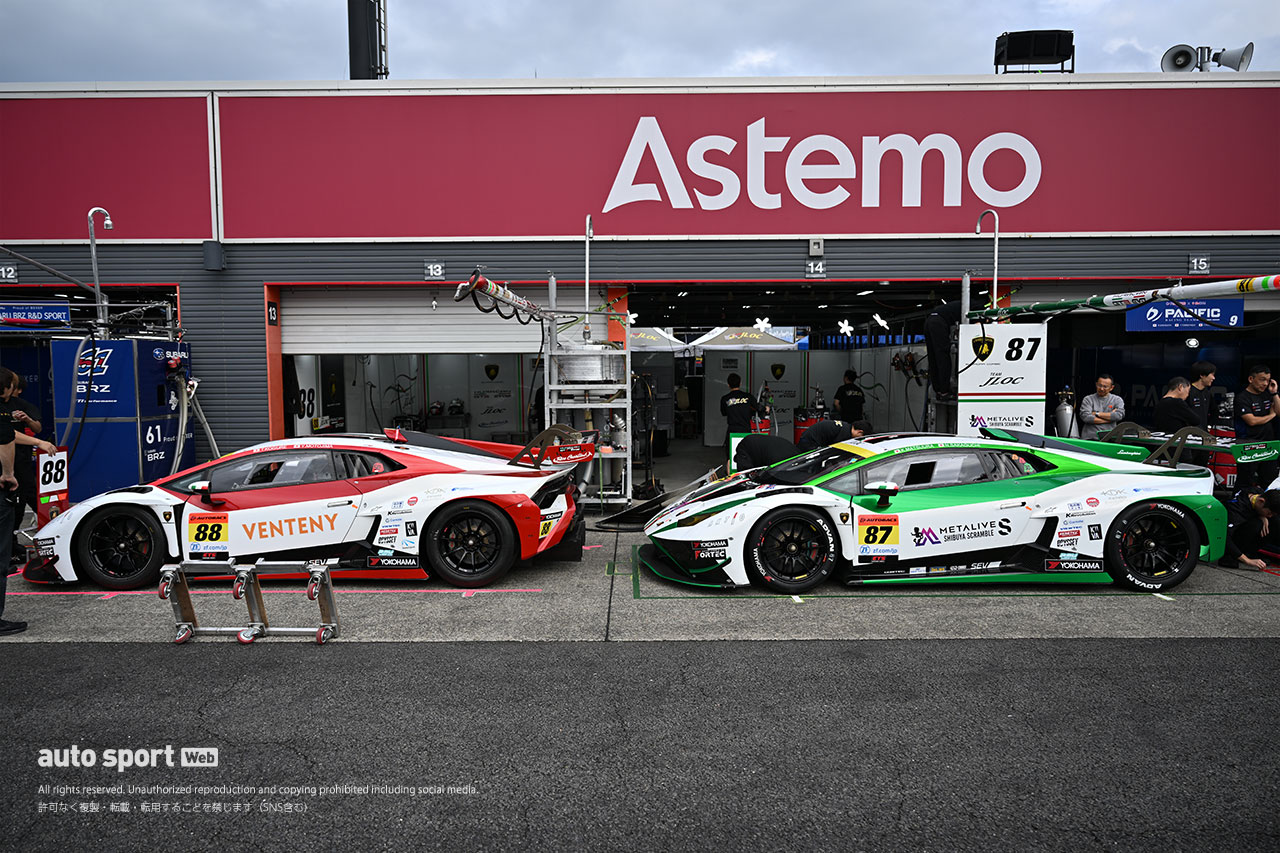 2024スーパーGT第8戦『MOTEGI GT 300km RACE』 11月1日 搬入日の様子