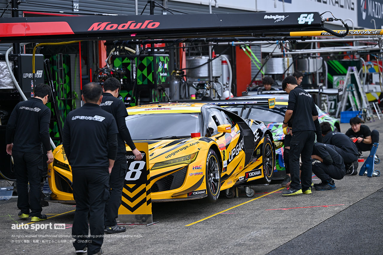 2024スーパーGT第8戦『MOTEGI GT 300km RACE』 11月1日 搬入日の様子