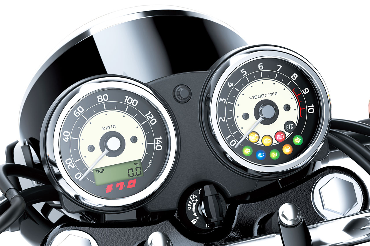 カワサキ、レトロスポーツ『MEGURO S1』の最新モデルを発表。11月20日から発売