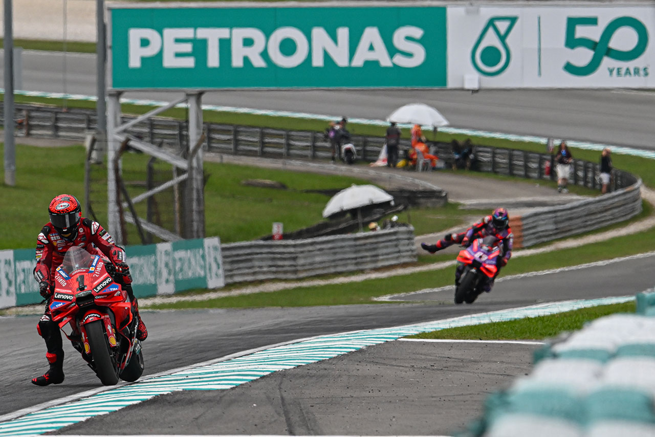 マルティンがスプリント勝利でタイトル獲得に大きく前進。バニャイアは痛恨の転倒リタイア／2024MotoGP第19戦マレーシアGP